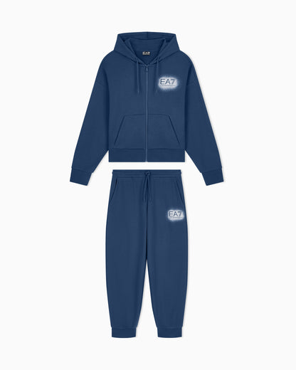 EA7 Cotton-blend Visibility tracksuit
