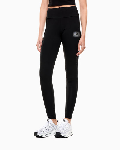 EA7 Visibility stretch-jersey leggings