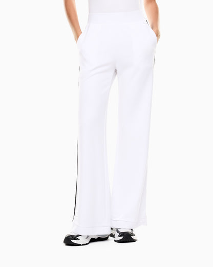 EA7 Logo Series stretch cotton-blend trousers