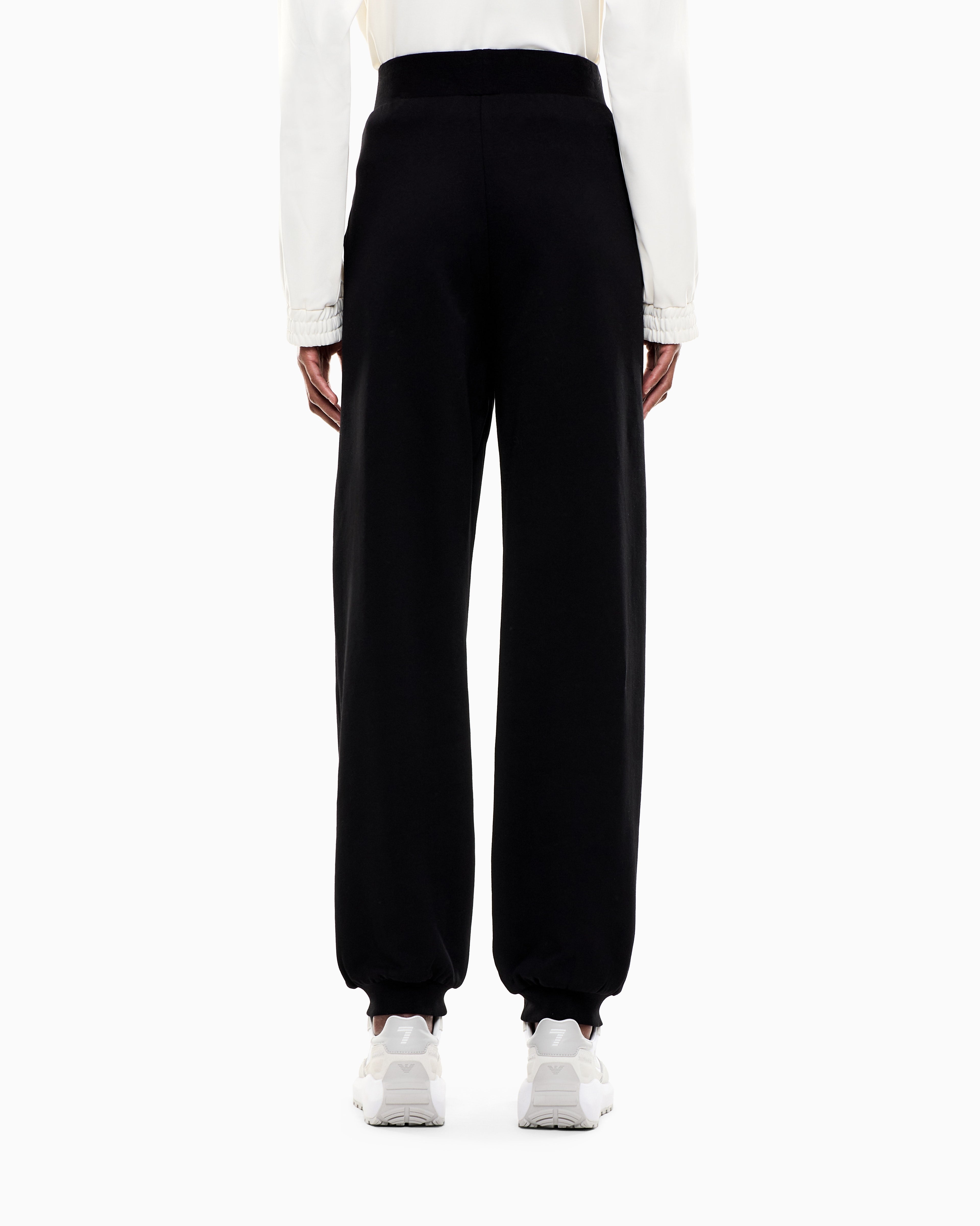 EA7 Logo Series jersey joggers