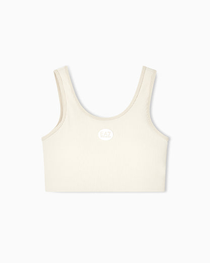 EA7 Dynamic Athlete sports bra in VIGOR7 technical fabric