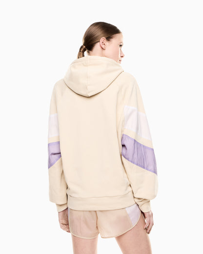 EA7 Cotton-blend hooded sweatshirt