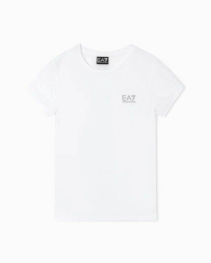 EA7  Natural Ventus7 technical fabric T-shirt