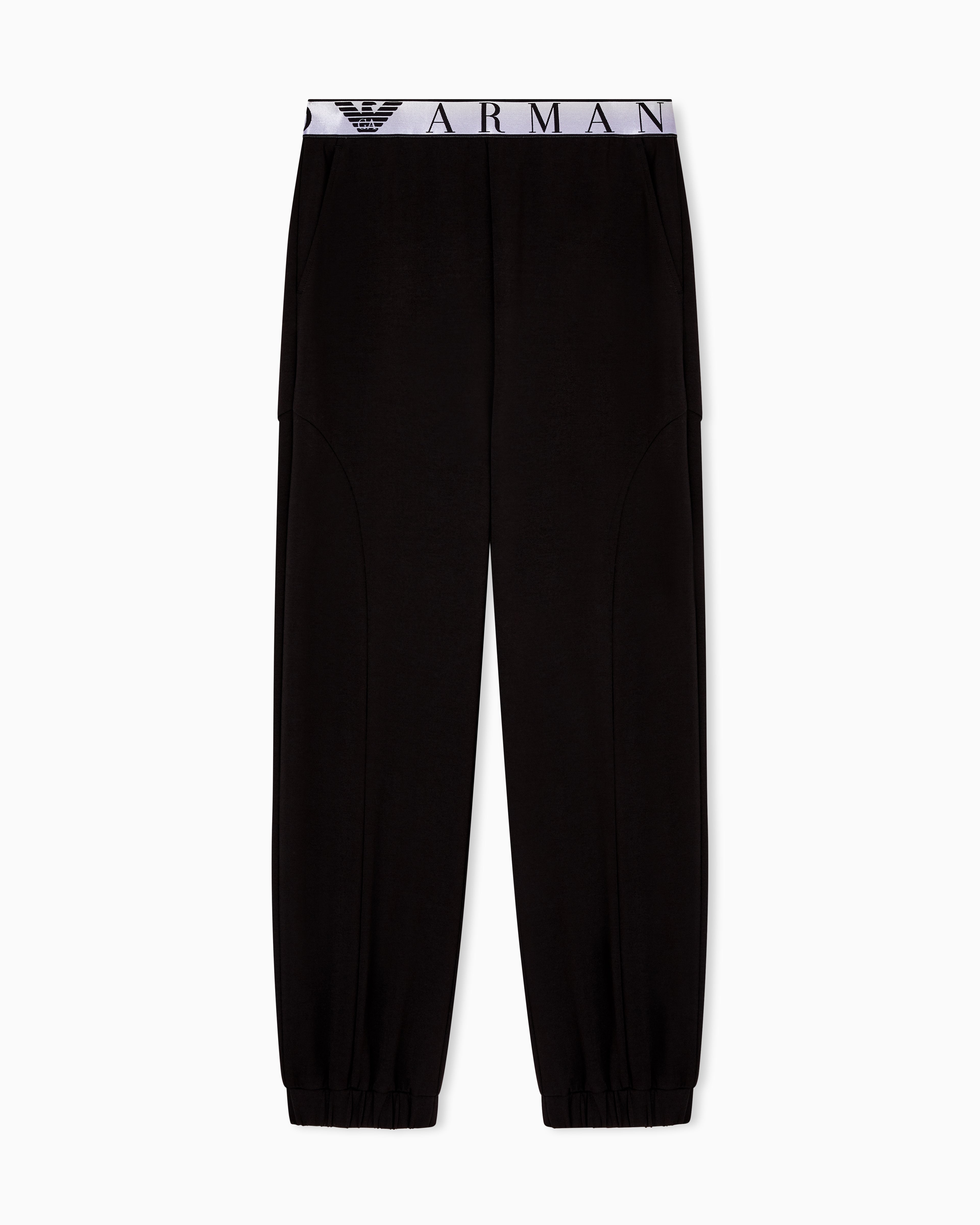 EA7  Dynamic Athlete joggers in Natural VENTUS7 technical fabric