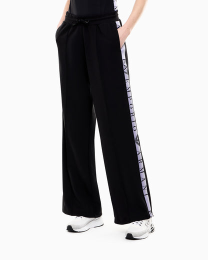 EA7 Dynamic Athlete trousers in Natural VENTUS7 technical fabric