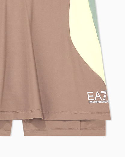EA7 Skirt Tennis Pro slim fit technical jersey Ventus7