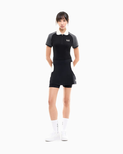 EA7 Skirt Tennis Pro slim fit technical jersey Ventus7