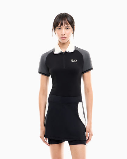 EA7 Skirt Tennis Pro slim fit technical jersey Ventus7