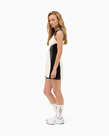 EA7 Polo pique dress Tennis Pro slim fit stretch jersey