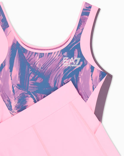 EA7 Dress Tennis Pro slim fit jersey with elastane