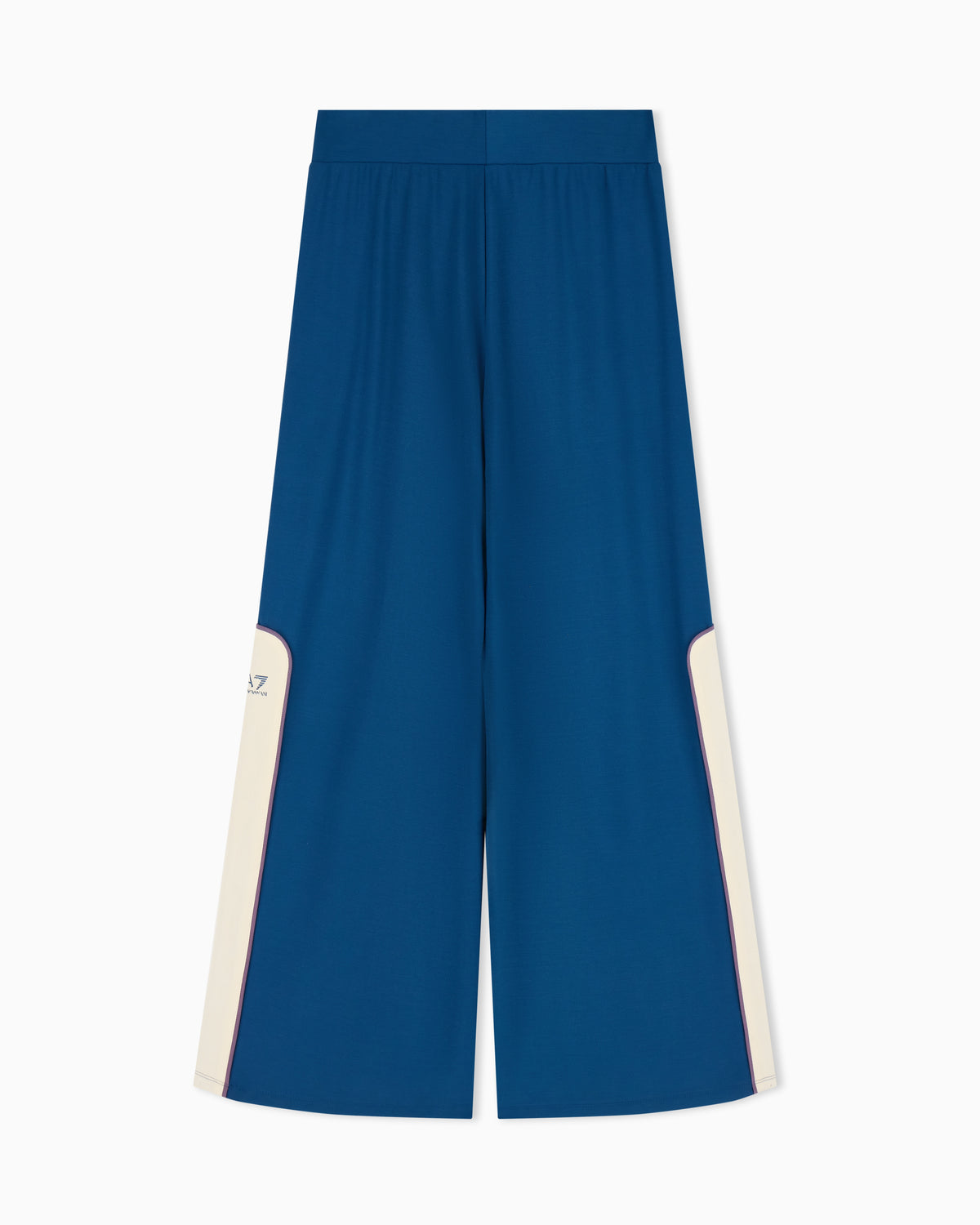 EA7 Oversized jersey trousers Sporting Club in stretch viscose