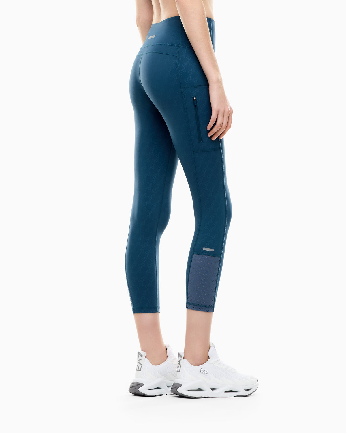 EA7 Leggings Ventus 7 slim fit in breathable technical fabric