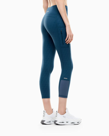EA7 Leggings Ventus 7 slim fit in breathable technical fabric