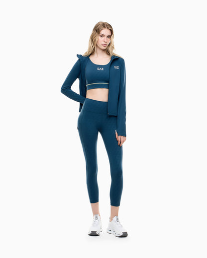 EA7 Leggings Ventus 7 slim fit in breathable technical fabric