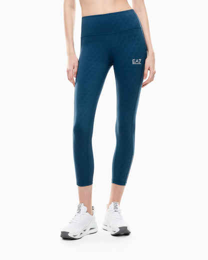 EA7 Leggings Ventus 7 slim fit in breathable technical fabric