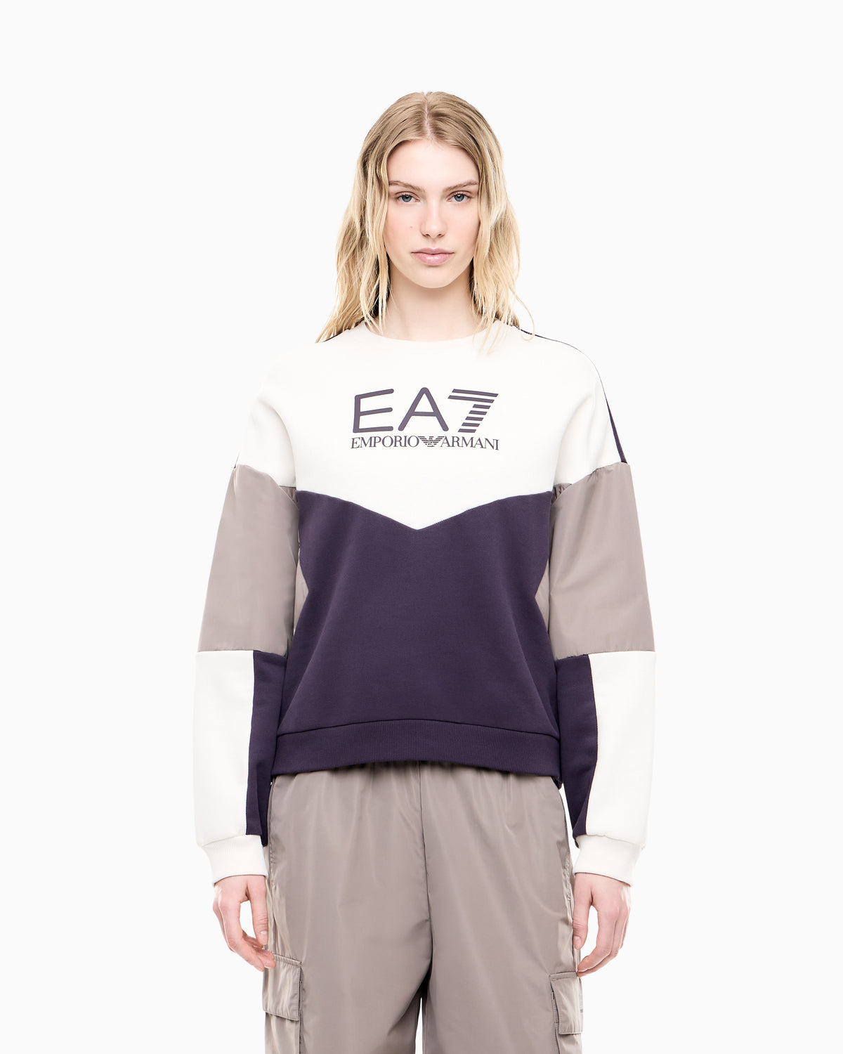 EA7 Oversized sweatshirt Contemporary Sport in cotton