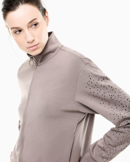 EA7 Sweatshirt Precious regular fit in soft modal blend