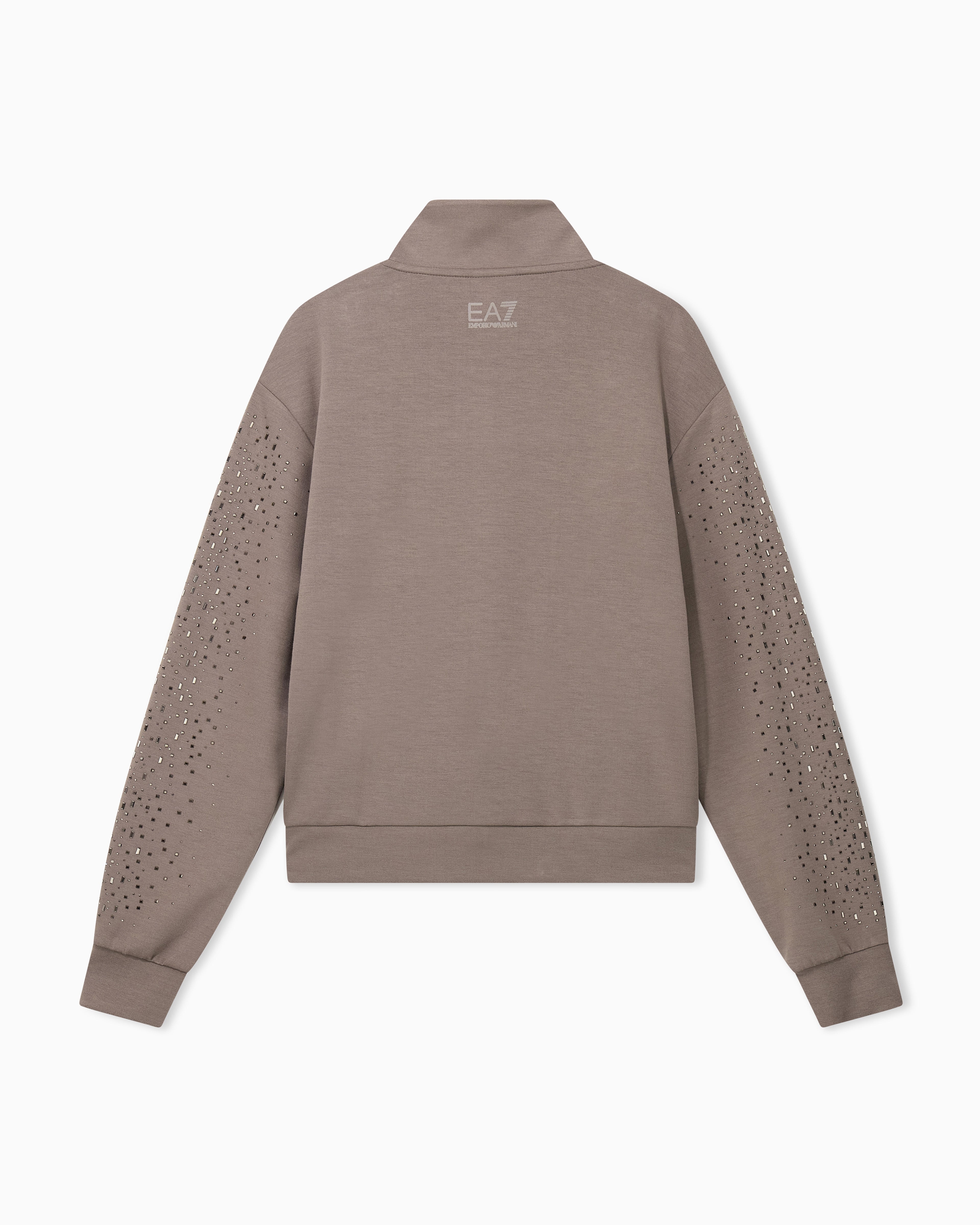 EA7 Sweatshirt Precious regular fit in soft modal blend
