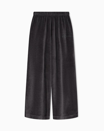 EA7 Trouser Athletic Velour regular fit cotton jersey