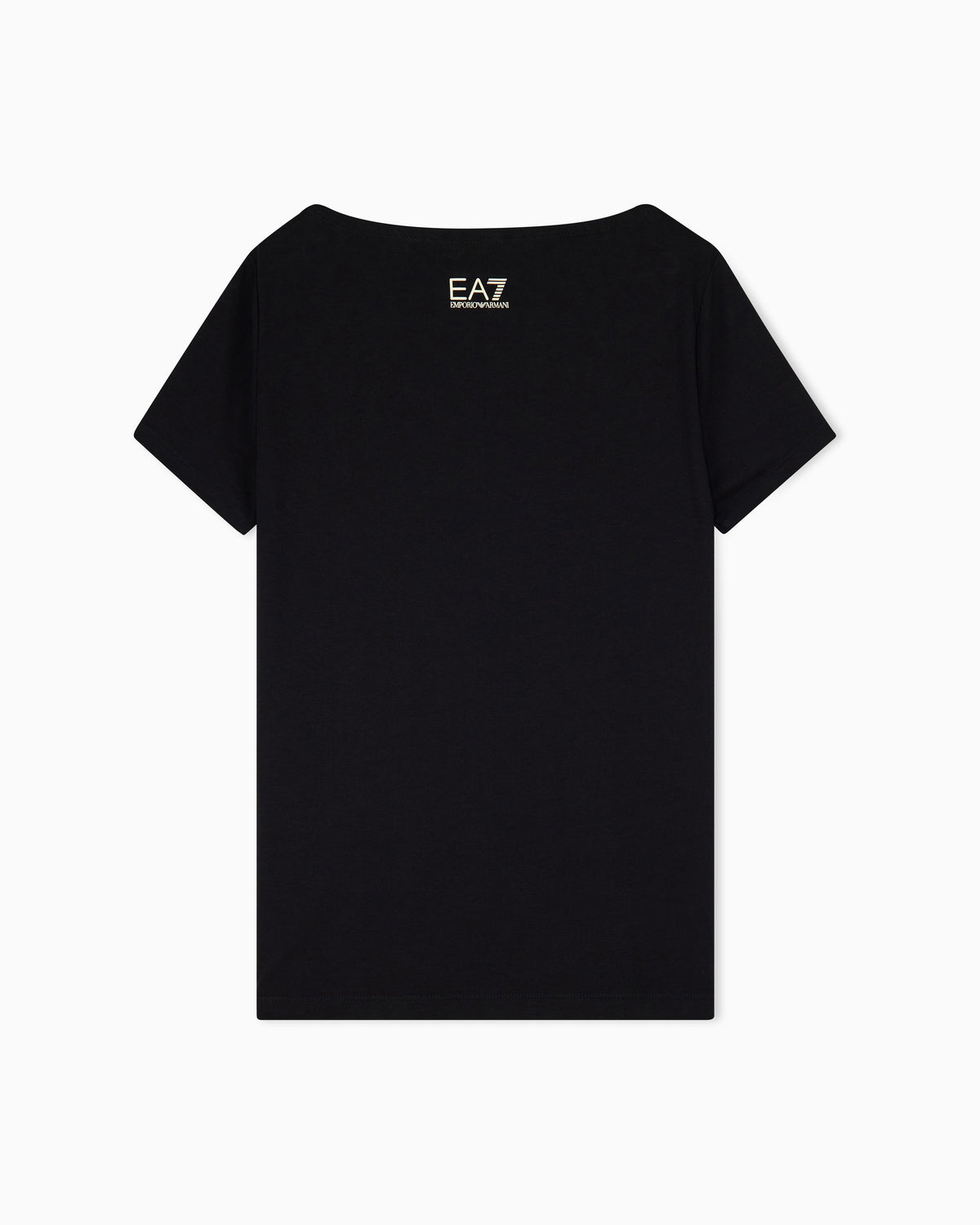 EA7 Slim-fit t-shirt Logo Series in cotton with shiny studs