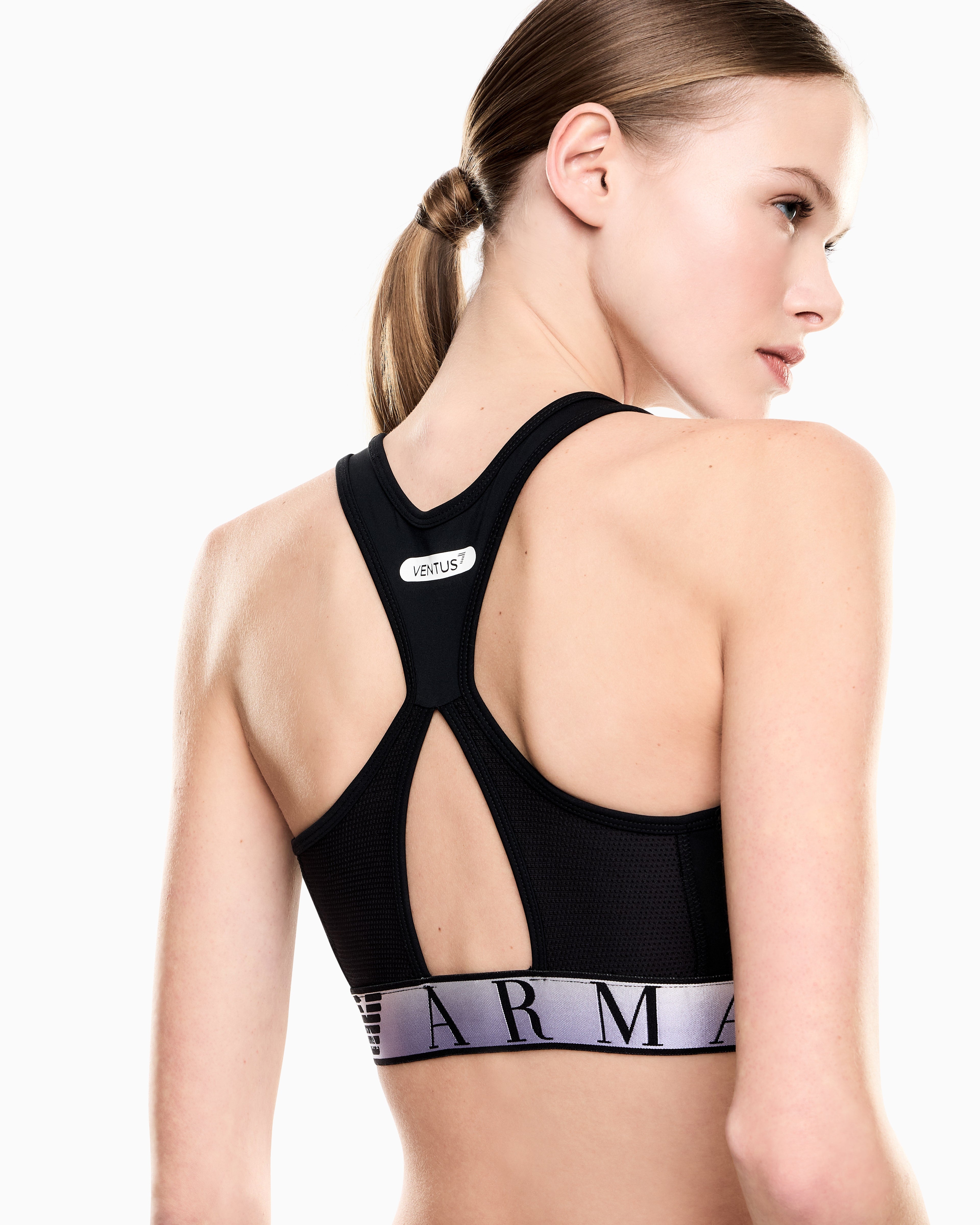 EA7 Dynamic Athlete sports bra in VENTUS7 technical fabric