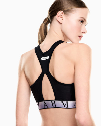 EA7 Dynamic Athlete sports bra in VENTUS7 technical fabric