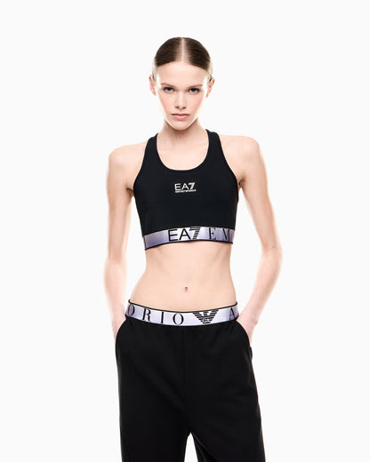 EA7 Dynamic Athlete sports bra in VENTUS7 technical fabric