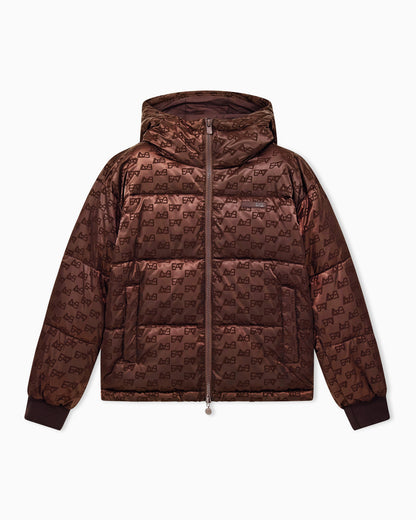 EA7 Bomber jacket oversized with extra padding and monogram