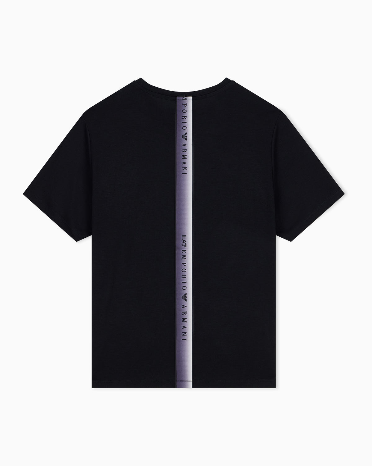 EA7 Regular fit T-shirt Natural Ventus 7 in viscose blend