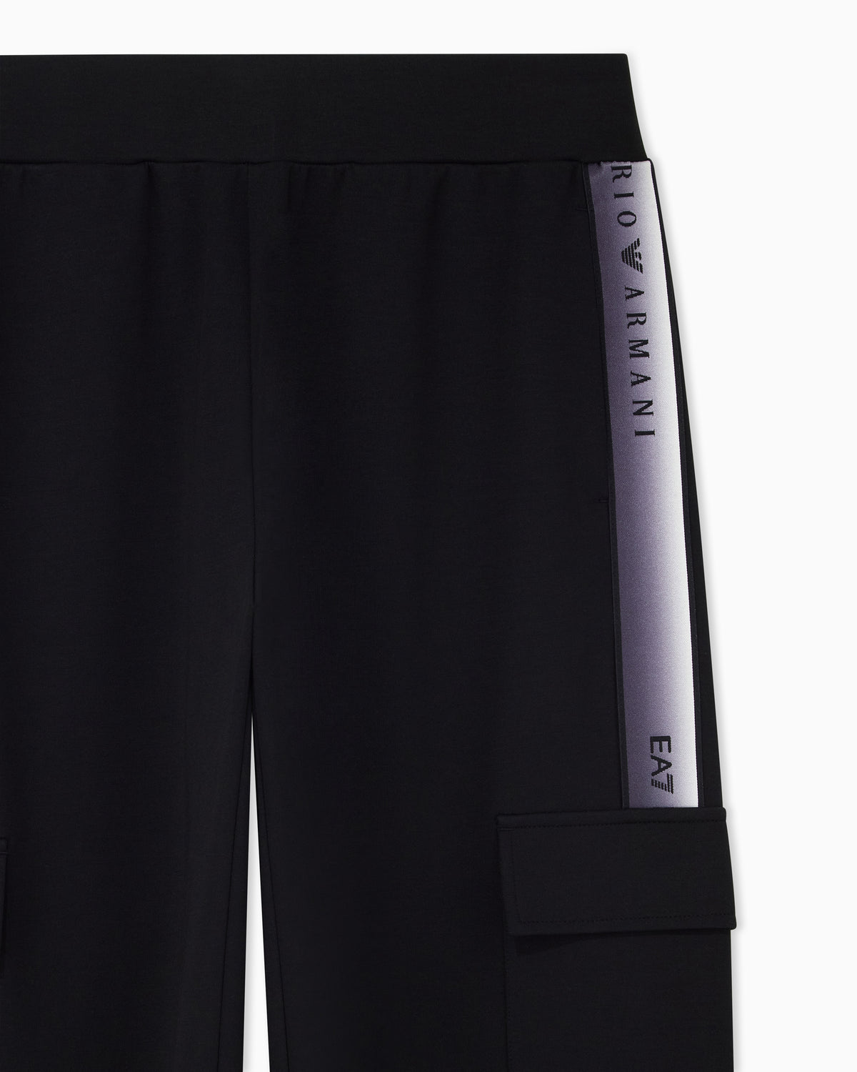 EA7 Cargo pants Natural Ventus 7 in stretch cotton and modal
