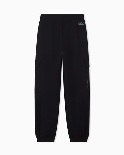 EA7 Cargo pants Natural Ventus 7 in stretch cotton and modal