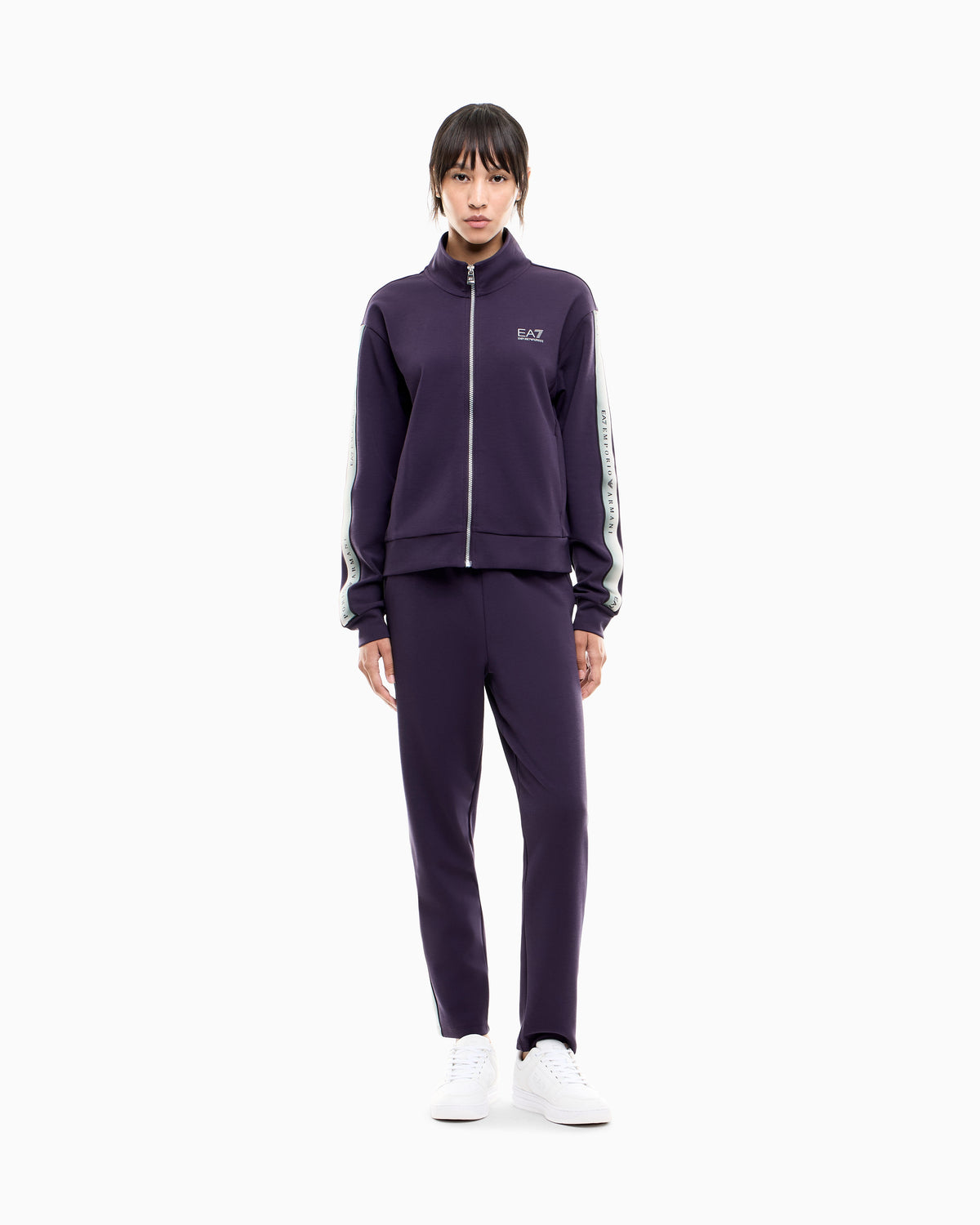 EA7 Tracksuit Natural Ventus 7 regular fit in cotton and modal