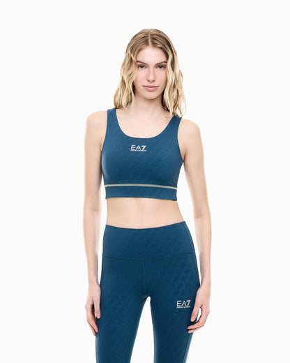 EA7 Reversible sport bra Ventus 7 in technical fabric