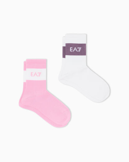 EA7 Long socks pack Tennis Pro in stretch cotton blend