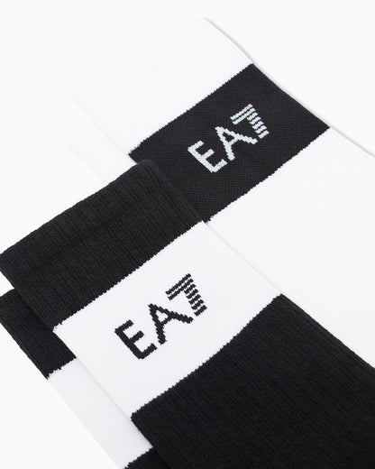 EA7 Long socks pack Tennis Pro in stretch cotton blend