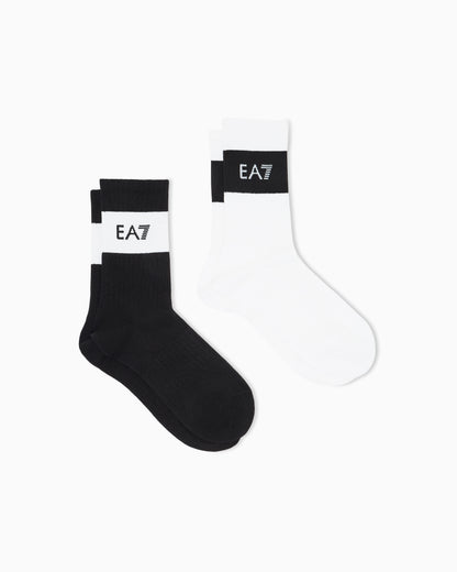 EA7 Long socks pack Tennis Pro in stretch cotton blend