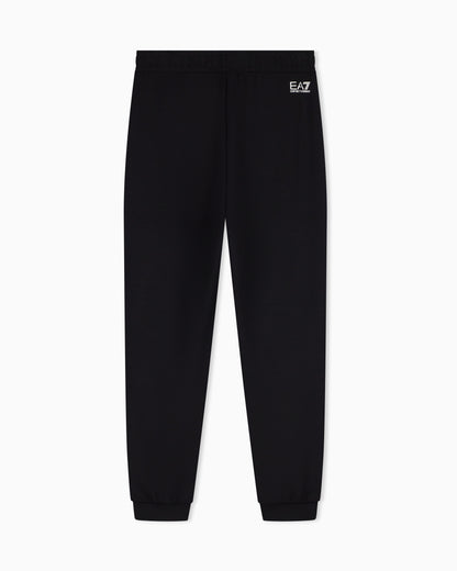 EA7 Trousers Logo Series regular fit jersey in modal blend