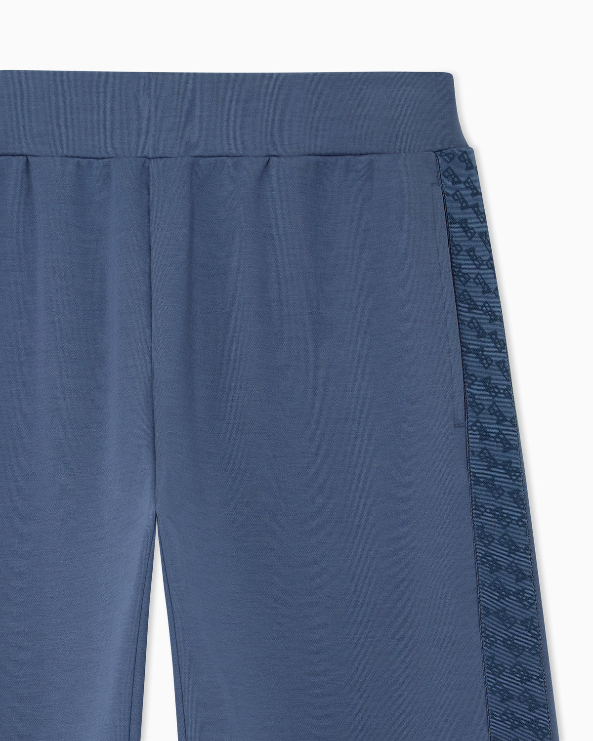 EA7 Oversized pants Logo Series in stretch cotton and modal