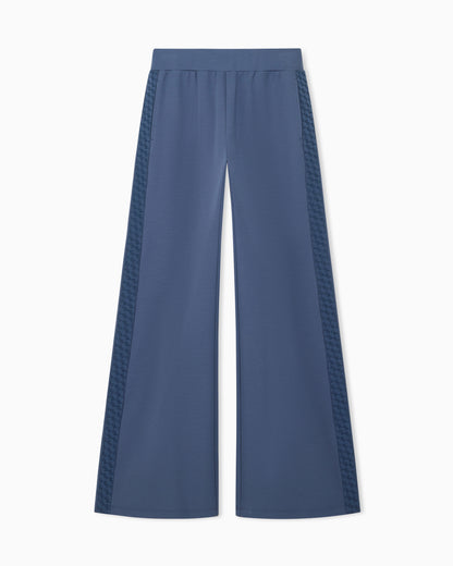 EA7 Oversized pants Logo Series in stretch cotton and modal