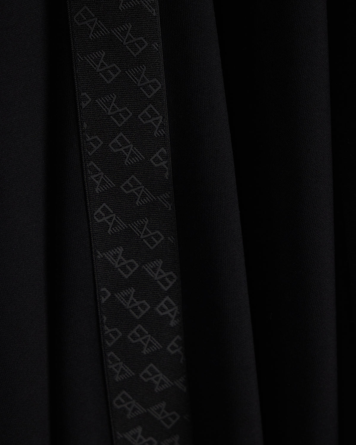 EA7 Oversized pants Logo Series in stretch cotton and modal