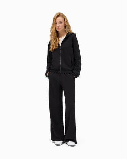 EA7 Oversized pants Logo Series in stretch cotton and modal
