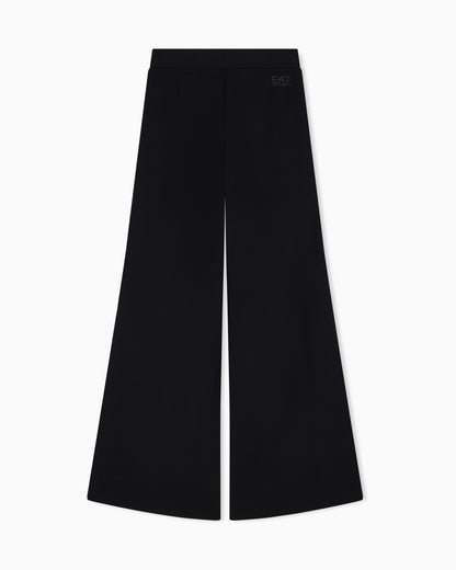 EA7 Oversized pants Logo Series in stretch cotton and modal
