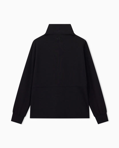 EA7 sweatshirt regular fit stretch cotton modal