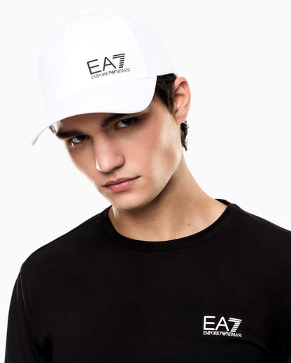 EA7 Train Core cotton baseball cap