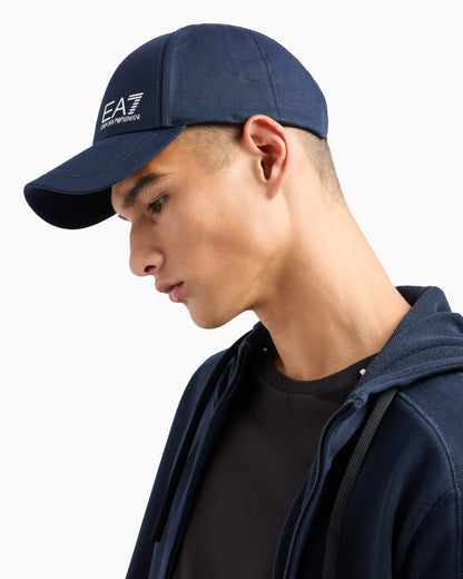 EA7 Train Core cotton baseball cap