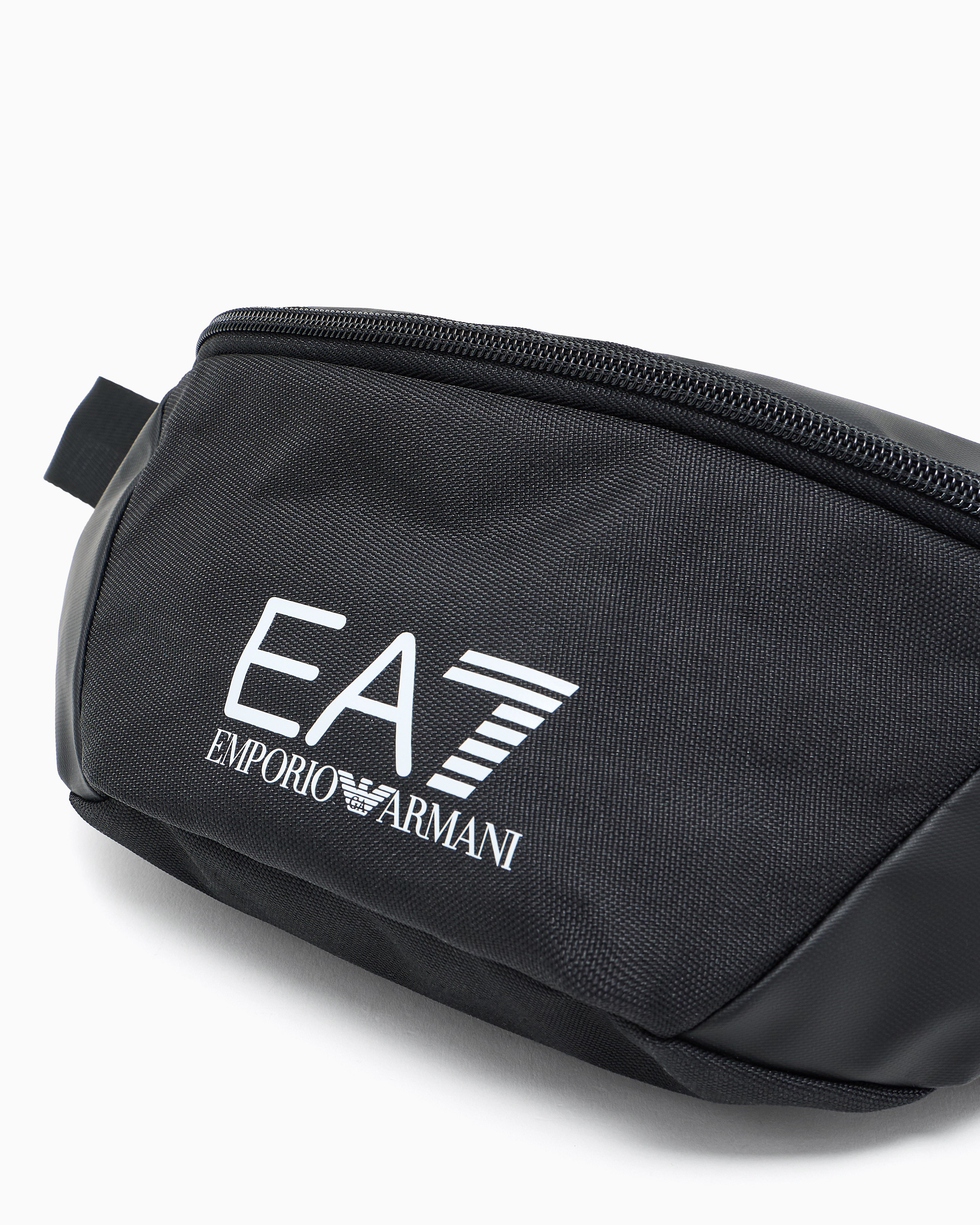 EA7 Train Core belt bag with EA7 logo
