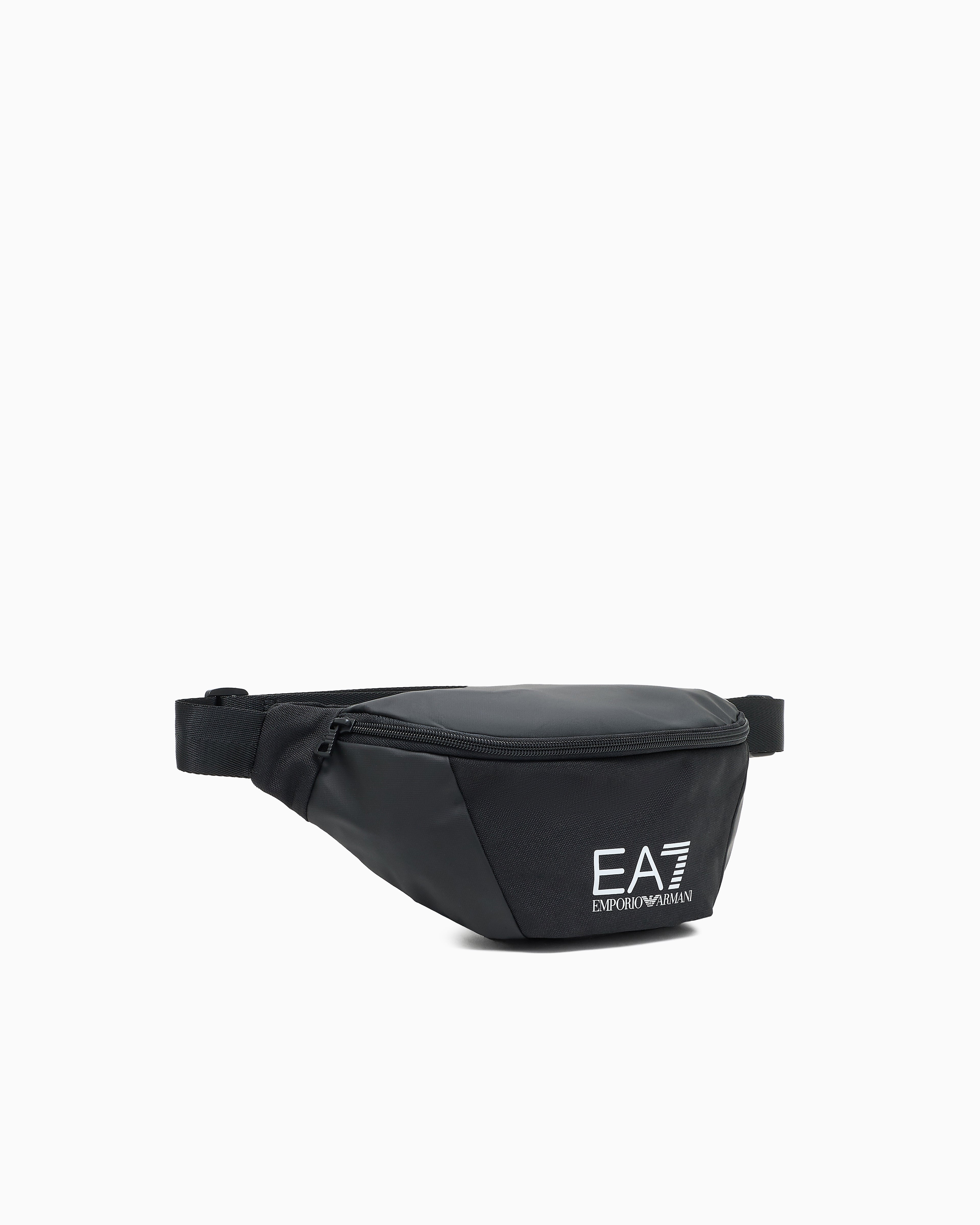 EA7 Train Core belt bag with EA7 logo