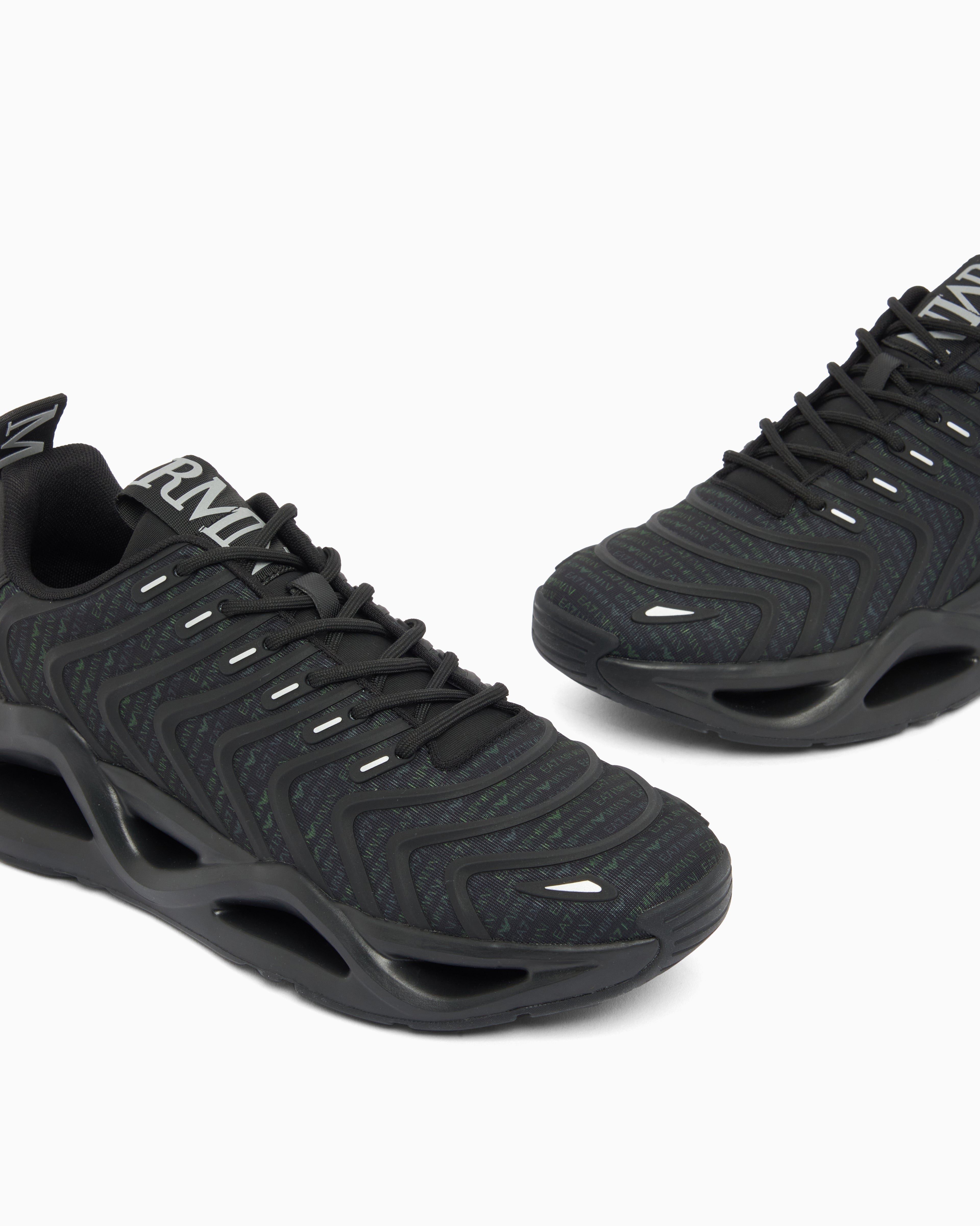 Ea7 Sneakers Infinity Neo With Rubber Sole Black