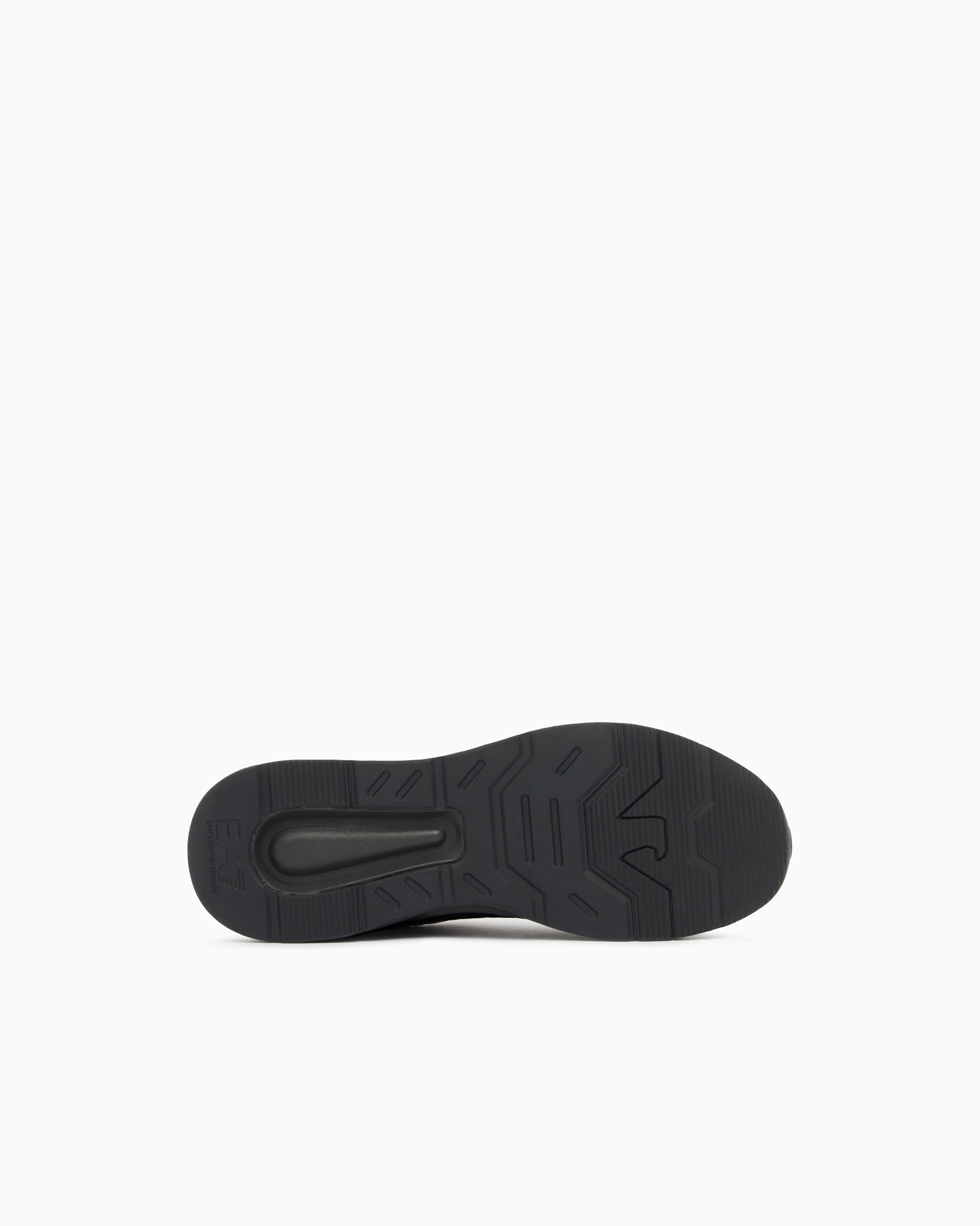 Ea7 Sneakers Ace Runner New With Rubber Soles Black