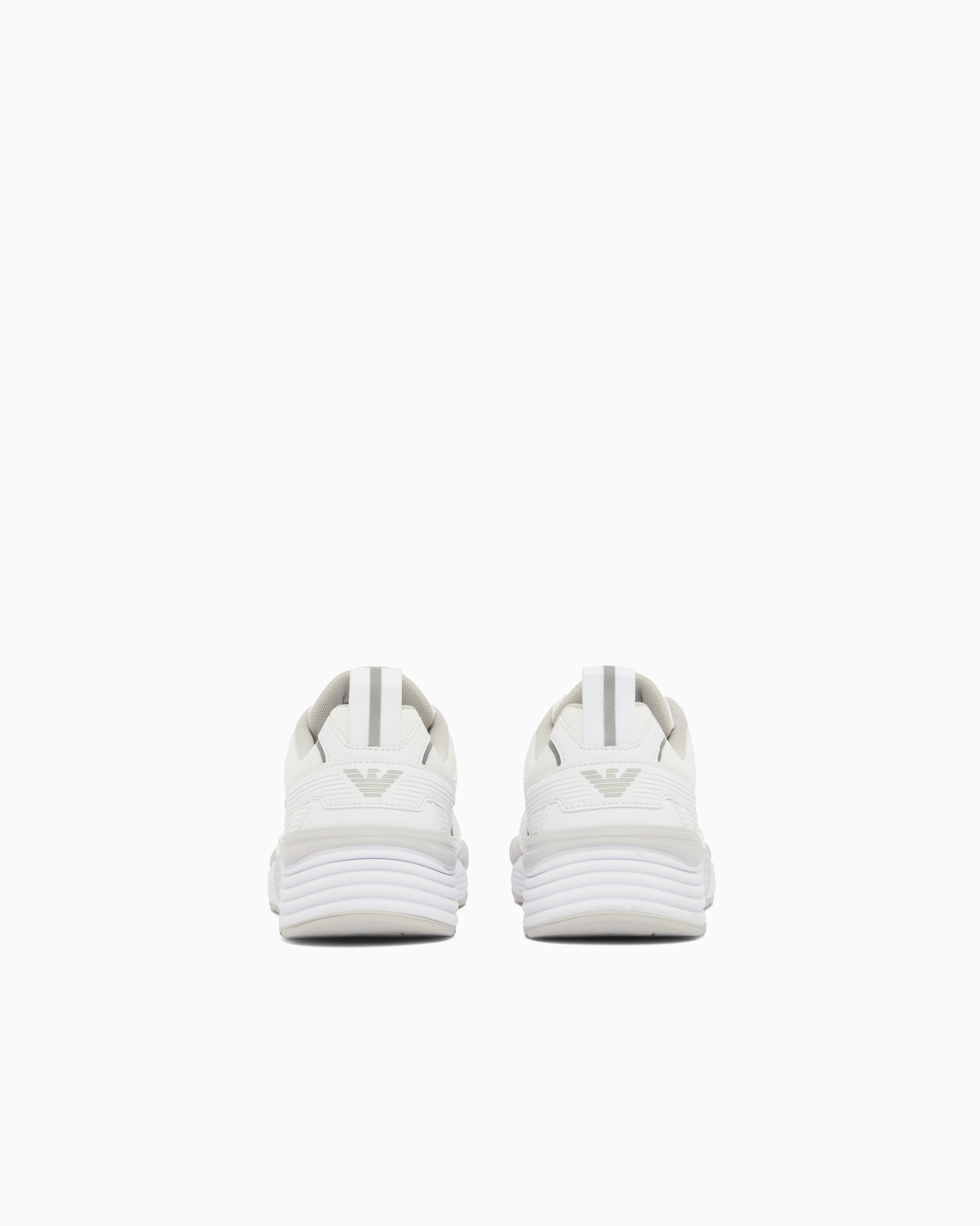 Ea7 Sneakers Ace Runner New With Rubber Soles White
